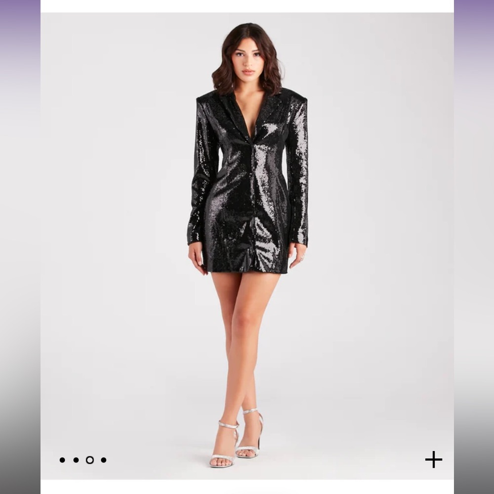Windsor Sequin Blazer Dress